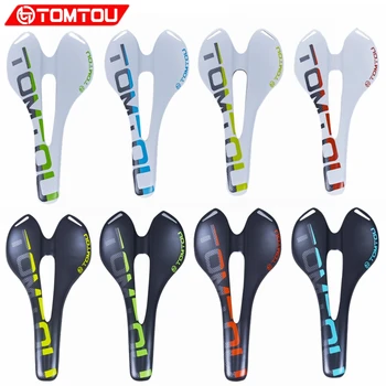 

TOMTOU Bicycle Saddle Mountain Bikes Carbon Saddle Road 270*143mm Mtb Saddle Carbon 3K Ultralight 115g Bicycle Saddles