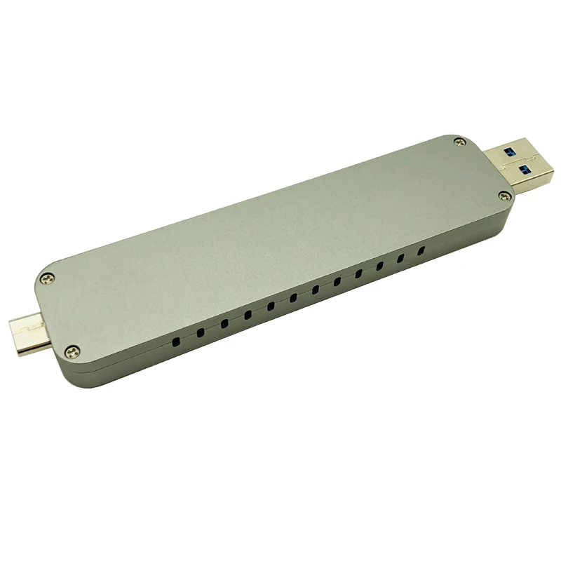 M2 SSD чехол/корпус/коробка M.2 PCI-E NVME к USB3.1 TYPE-A TYPE-C корпус SSD жесткий диск Box адаптер чехол для 2242/2260/2280 SSD
