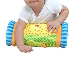 Обучающая подушка для ползания для новорожденного малыша, игрушки для младенцев, хлопковая цилиндрическая подушка для объятий, игрушки