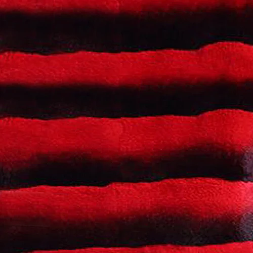 red black Зимняя женская шуба из Шиншиллы, теплая натуральная верхняя одежда из кроличьего меха, Женская Полосатая мягкая куртка из натурального меха кролика рекс - Цвет: red black