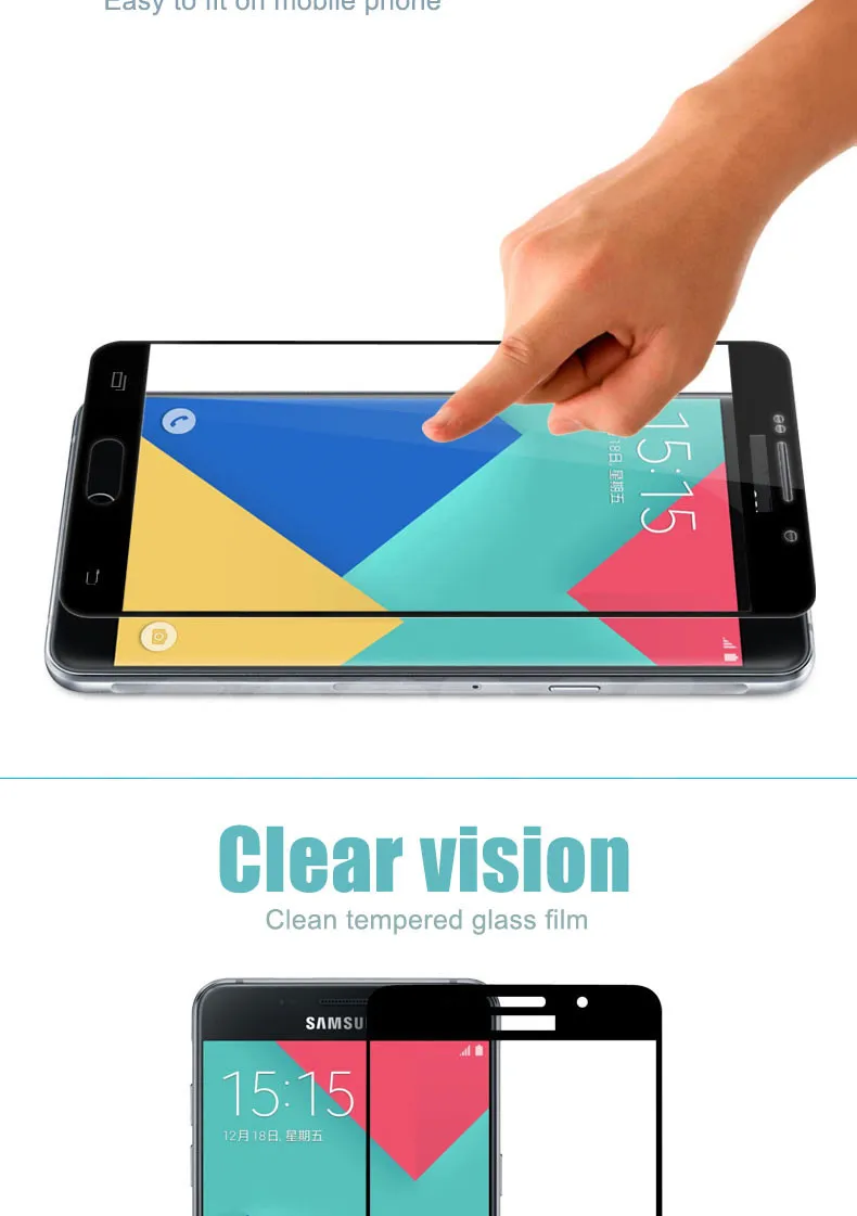 9D полное покрытие закаленное Стекло для samsung Galaxy S7 J3 J5 J7 J2 J4 J6 J8 Экран протектор Защитная пленка для телефона