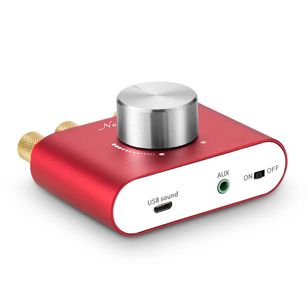Nobsound Mini Bluetooth 5 0 цифровой усилитель Hi Fi стерео домашний аудио TPA3116 мощности 50 Вт