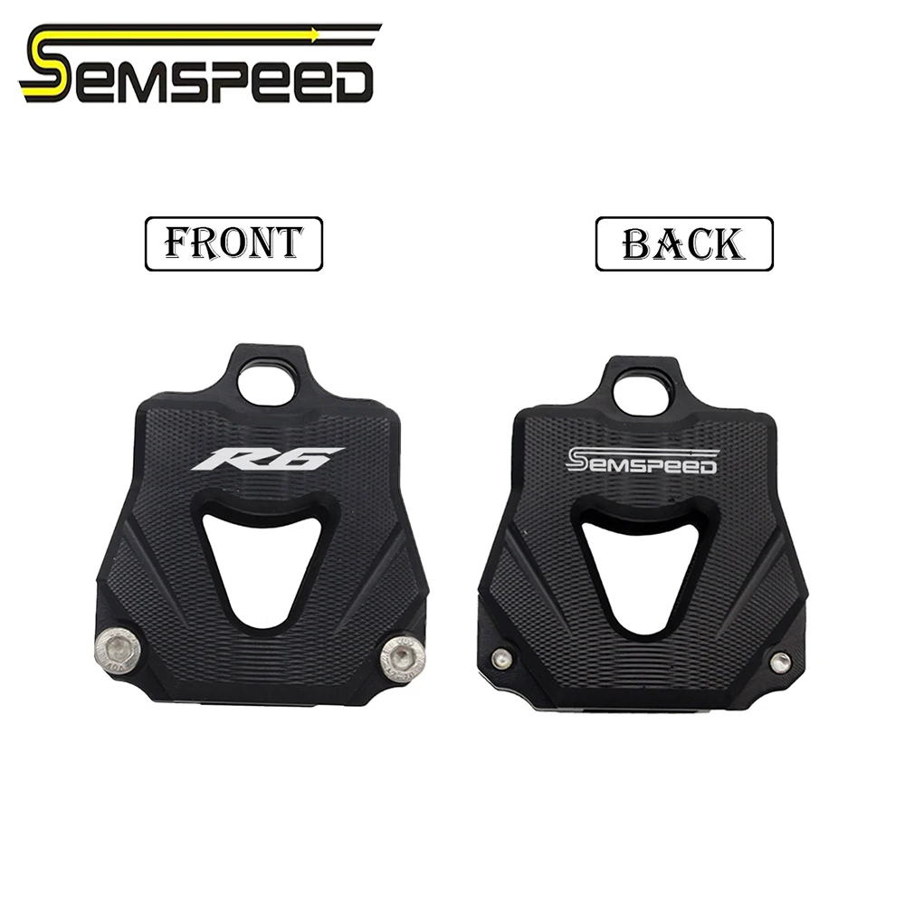 Чехол для ключа с логотипом мотоцикла CNC SEMSPEED R6 чехол YAMAHA YZF 1999 2017 2018 2019 2020 2004 2005 2010