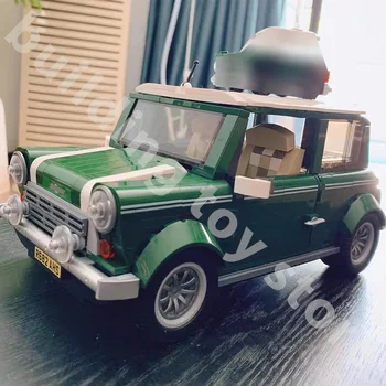 

City Minilys cooperlys 1077PCS light vehicle famous authentic beautiful car building block Advanced model 10242 toy