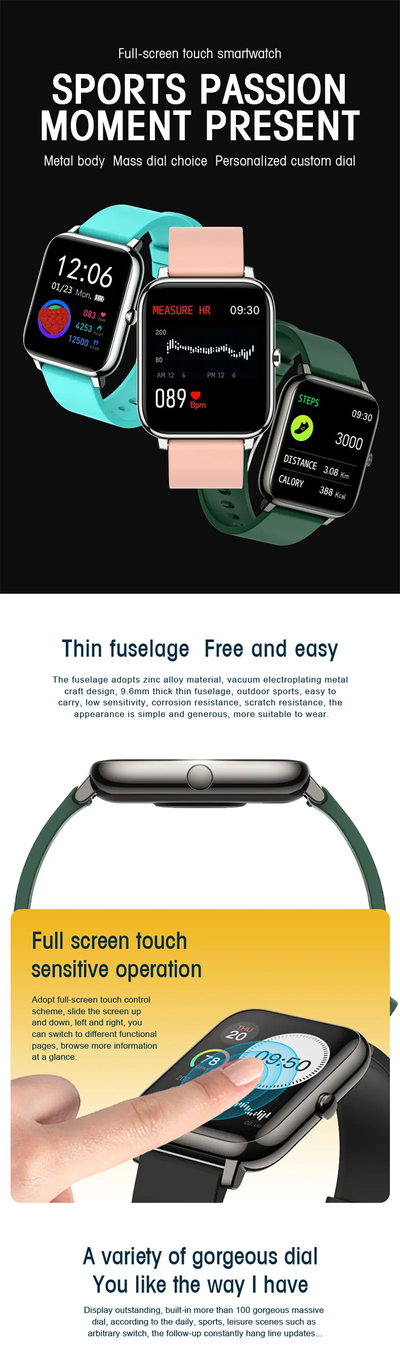 mensagem lembrete bluetooth smartwatch para android ios