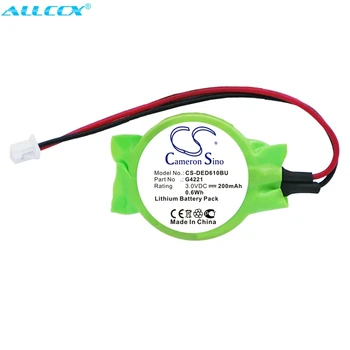 

Cameron Sino 200mAh Battery for DELL Inspiron 9200,9300,9400, Latitude D500,D505,D510,D520,D600,D610,D620,D810,D830,L400,X200