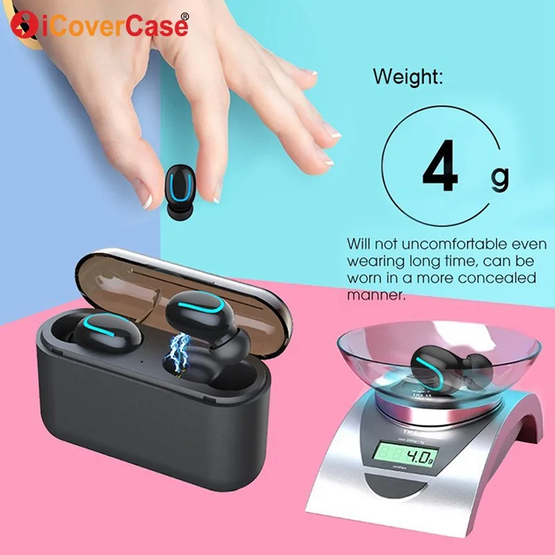 For Apple iPhone 11 Pro Max X XS XR 8 7 6 6s Plus Twins Bluetooth Earphone Wireless Headphones Earbud with Charging Box and Mic