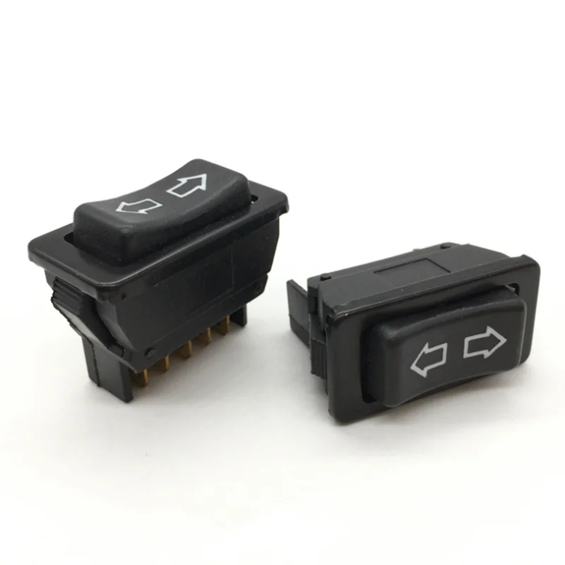 1PCS Black Double arrow self reset  Plastic Direct Current 10A/20A  12V/30V DC  Auto Car Power Window Switch 5pins 1PCS Black Double arrow self reset  Plastic Direct Current 10A/20A  12V/30V DC  Auto Car Power Window Switch 5pins