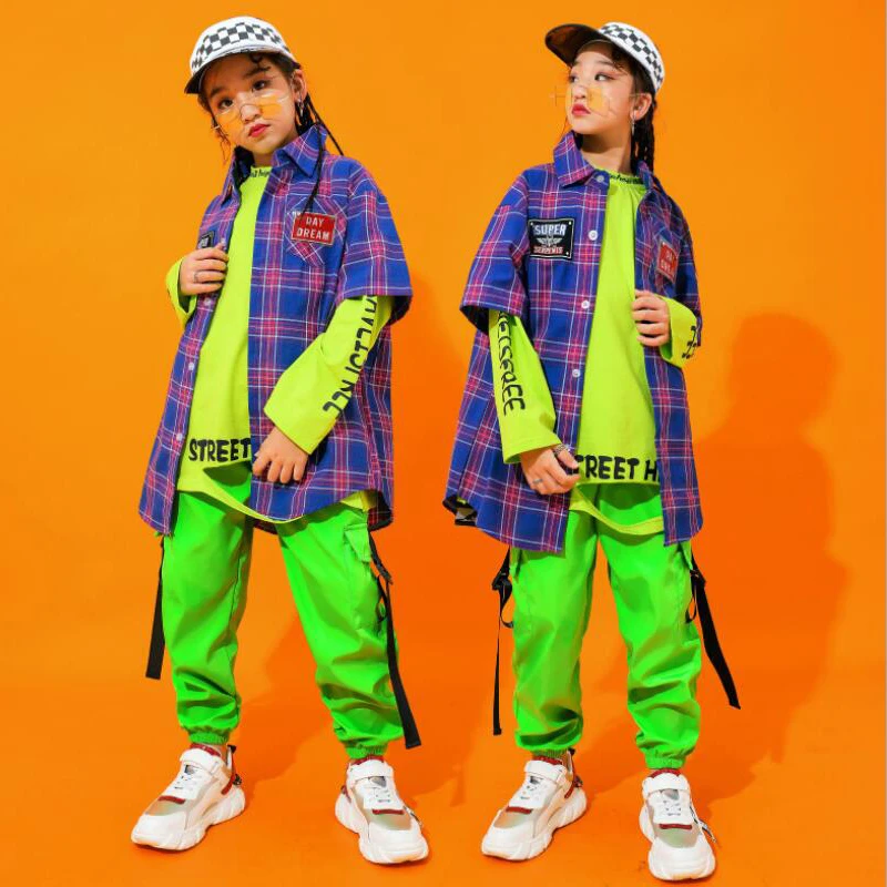Детская одежда для бальных танцев в стиле хип-хоп; толстовка; куртка; топ; пуловер; повседневные штаны для бега для девочек и мальчиков; костюм для джазовых танцев; одежда