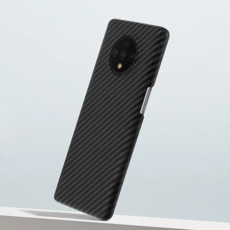 Чехол-бампер из углеродного волокна для OnePlus 7T чехол s и чехлы дизайн