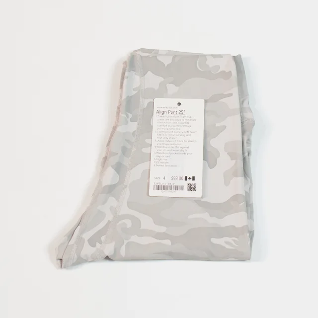 Lulu High Waist Yoga Leggings Leopard Camouflage Print Fitness Women Sport Pants Tight Gym Athletic High-rise Align Buttery Soft Gray camouflage