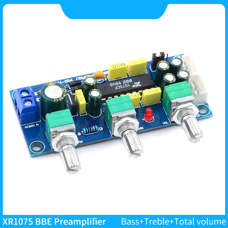 Bbe Audio Preamplifier Bass Tracked Volume Tone Control Board Bbe Digital Sound Embelezamento Preamp Moudle Xr1075 Bbe