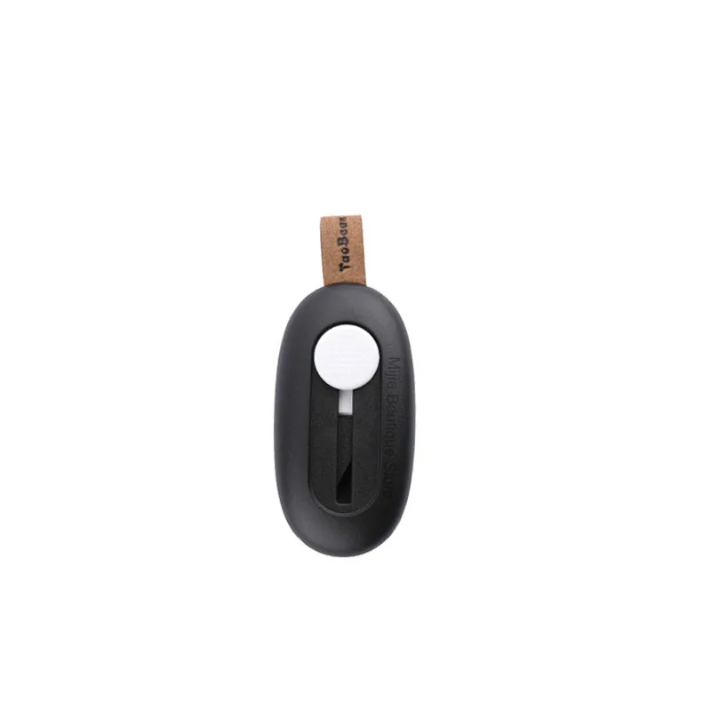 Черный Xiaomi NexTool, мини-нож для распаковки, переносная коробка, резак, брелок, складной нож, для выживания на открытом воздухе, клипса, нож для кемпинга, острый и прочный - Цвет: Черный