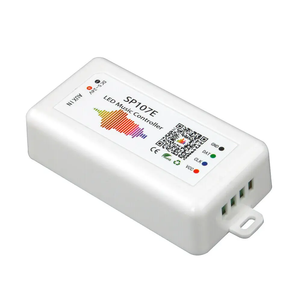 Sp107 светодиодный Wi Fi музыкальный контроллер работающий с Amazon Alexa Smart SPI Голосовое