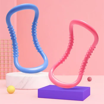 Yoga Circles Open Back Shoulder Exercise Magic Pilates Ring Fit Adventure Stretch Bump Massage Gym Equipment Fitness Accessories 4