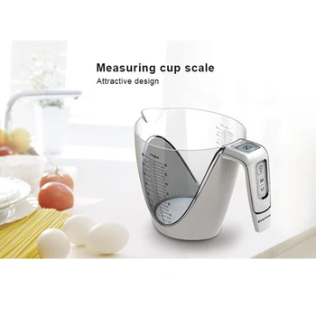 

Digital Separable Liquid Food Measuring Cup 1.5L Large Volume Electronic Kitchen Scale