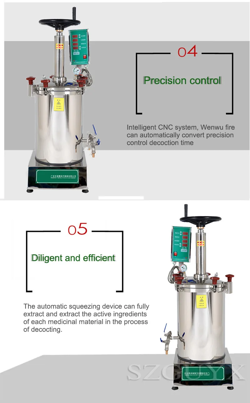 Автоматическая нержавеющая сталь китайская травяная медицина дезактивирующая машина герметичная высокая температура и лекарство