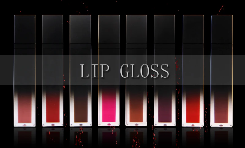 No Brand 6 Color Waterproof Matte Liquid Lipstick Wholesale Private Label Vegan Nude Matte Makeup  Lipstick