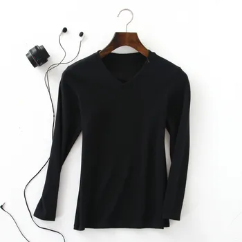 

Spring Autumn Men Round Collar Long-sleeved Tops Homewear