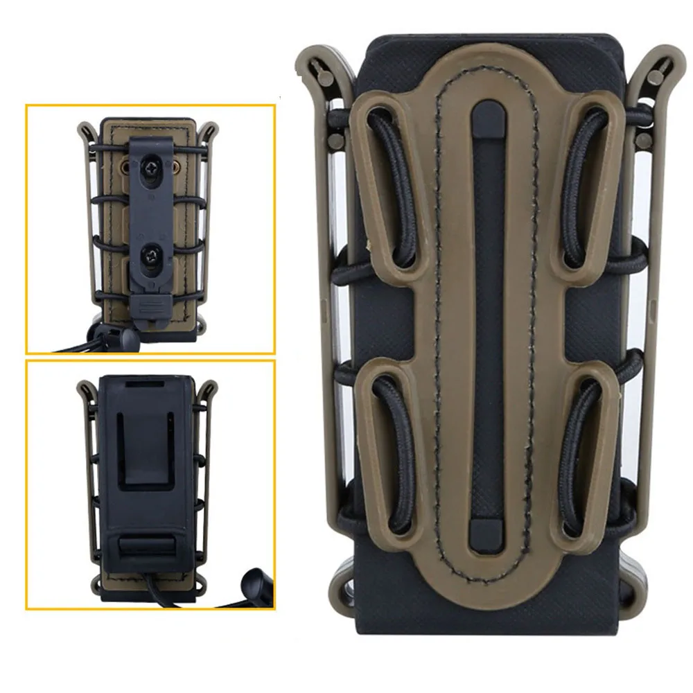 Tactical Army Magazine Pouch Military Shell Holder Bag Bullet Carrier with Molle Buckle Hunting Accessories for Gun Airsoft