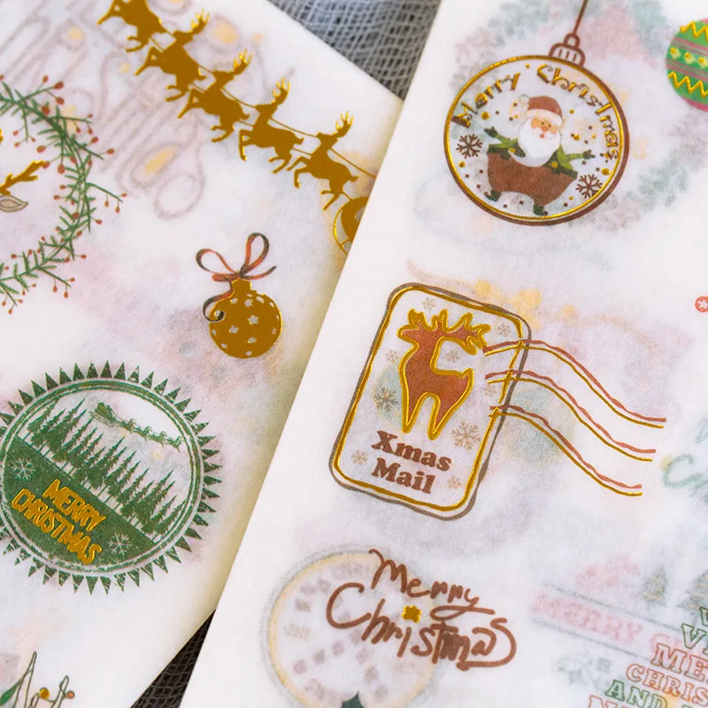 20set/1lot Kawaii Stationery Stickers Diary Forst Christmas Decorative Mobile Stickers Scrapbooking DIY Craft Stickers
