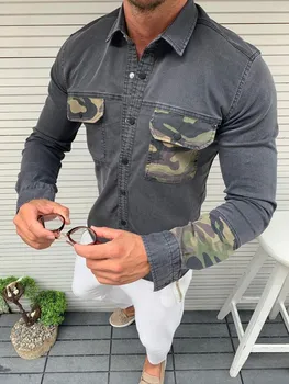 

Men Light Blue Winter Jean Jackets Outerwear Warm Denim Coats New Men Large Size Wool Liner Thicker Winter Denim Jackets SizeS-4