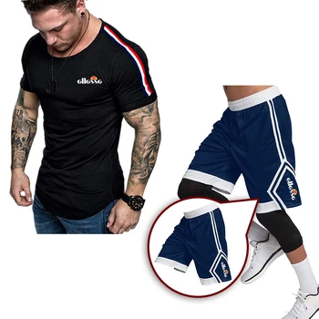 

Fashion New Summer Men's Shorts Casual Suits Sportswear Mens Clothing Man T-Shirt Pants Male sweatshirt Men Brand Clothing 3XL