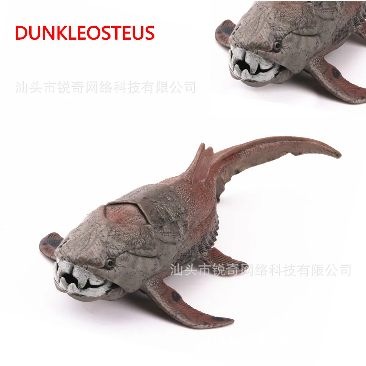 Твердые животные модель Dunkleosteus мини дети экологически чистые пластиковые игрушки украшения ручной Куклы Горячая Распродажа
