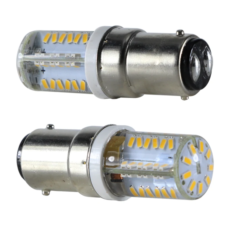 Lampka 미니 Led 옥수수 전구 B15 B15D 12V 슈퍼 3014 Smd 12 V 볼트 에너지 절약 실리콘 바디 캔들 스포트라이트 봉제 조명