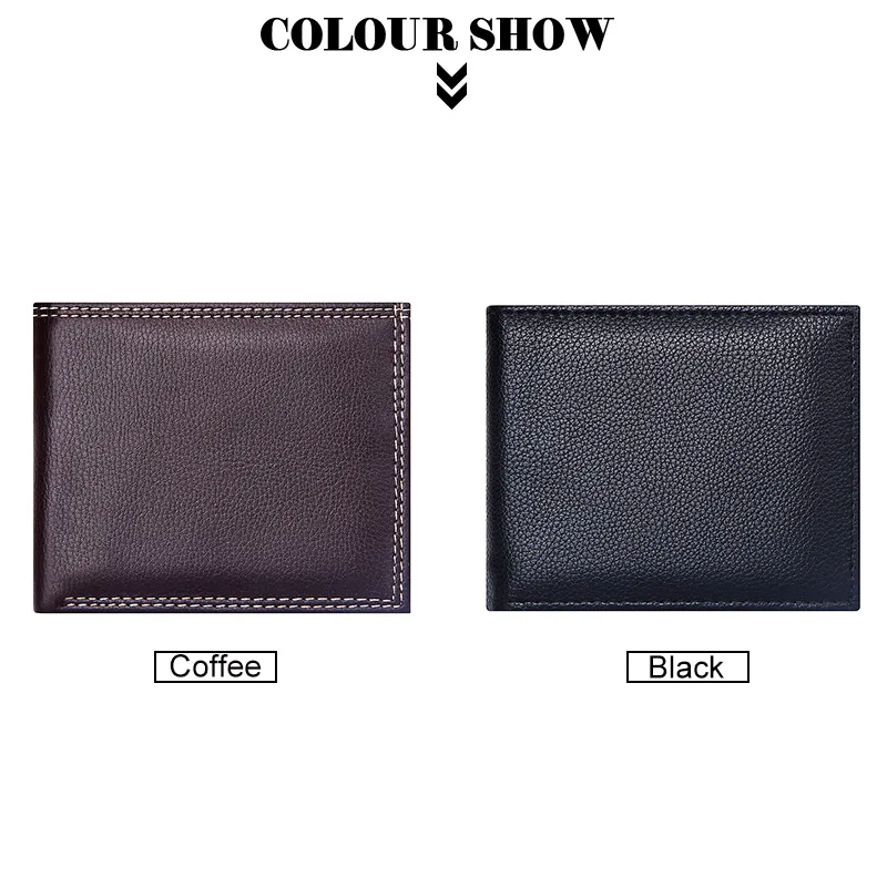 Luxury Designer Mens Wallet Bifold Short Wallets Multi Slots ID Card Holder Thin Slim Top Vintage Male Coin Purse Dollar Price