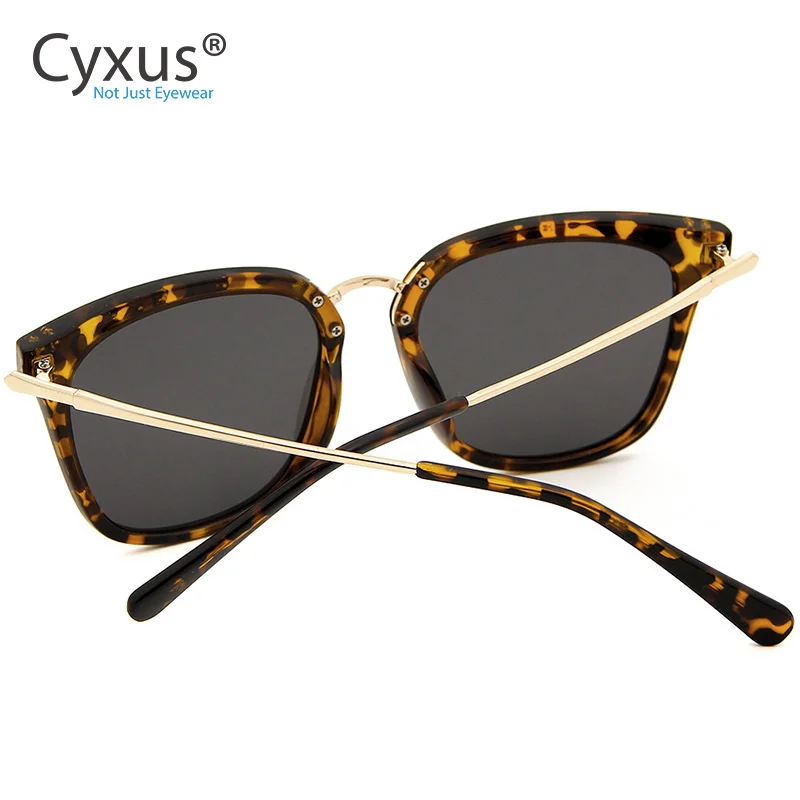 Cyxus Classic UV 400 поляризованные солнцезащитные очки зеркальные негабаритные солнцезащитные очки с защитой UVA UVB для женщин-1913