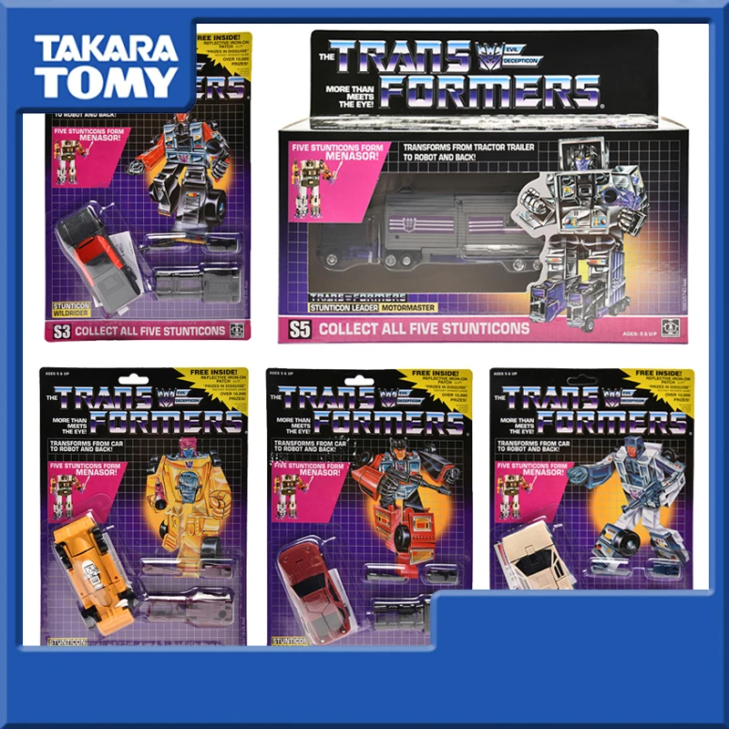 The Transformers Generation 1 Classic Reissue Version Menasor Combination Action Figure Deformable Collection Toys Gift afbeelding