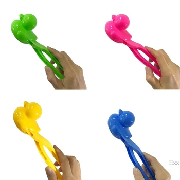 

New Duck Shaped Snowball Maker Clip Children Outdoor Winter Snow Sand Mold Tool