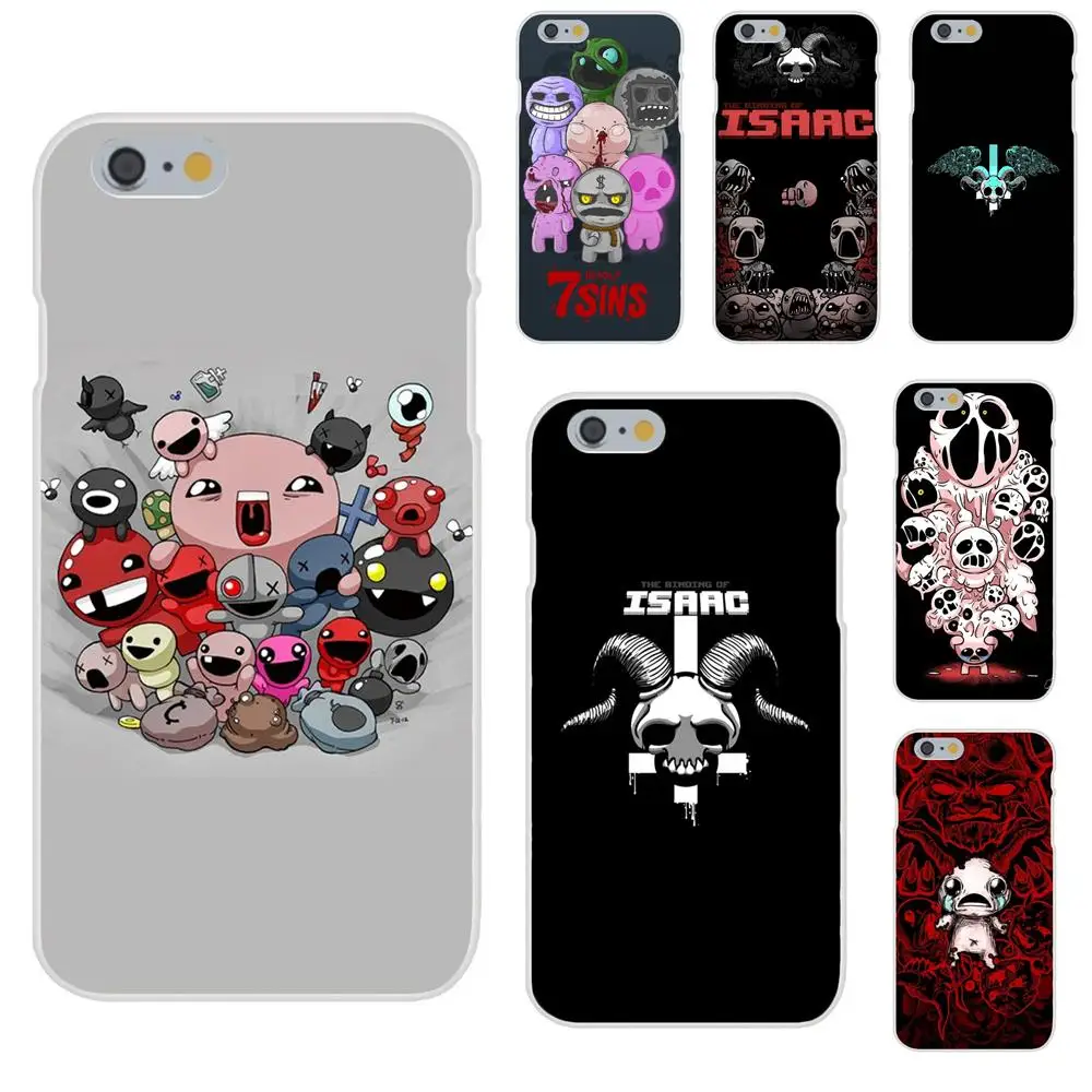 

For Samsung Galaxy Note 5 8 9 S3 S4 S5 S6 S7 S8 S9 S10 5G mini Edge Plus Lite Soft TPU Mobile Phone Game The Binding Of Isaac