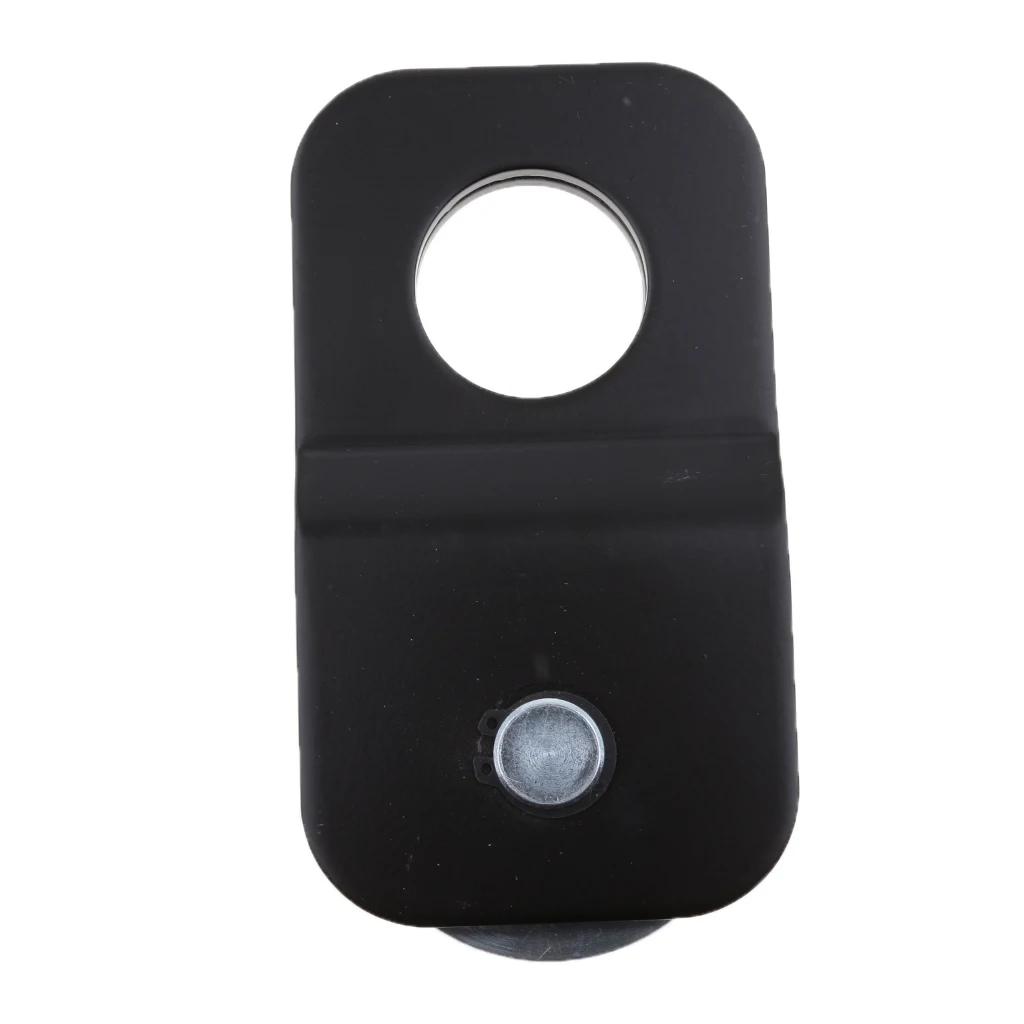Black Block 8,800 lb Capacity Recover Vehicle Winch Pulley 4T 4 Ton Black