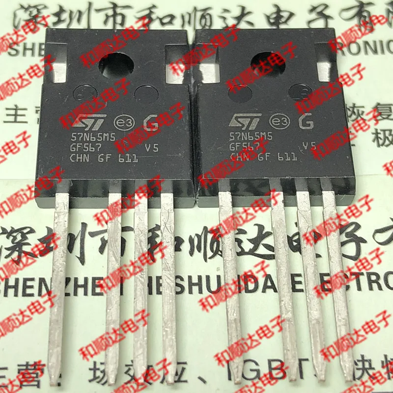 10 шт./лот 57N65M5 STW57N65M5 новые имеющиеся в 247-4
