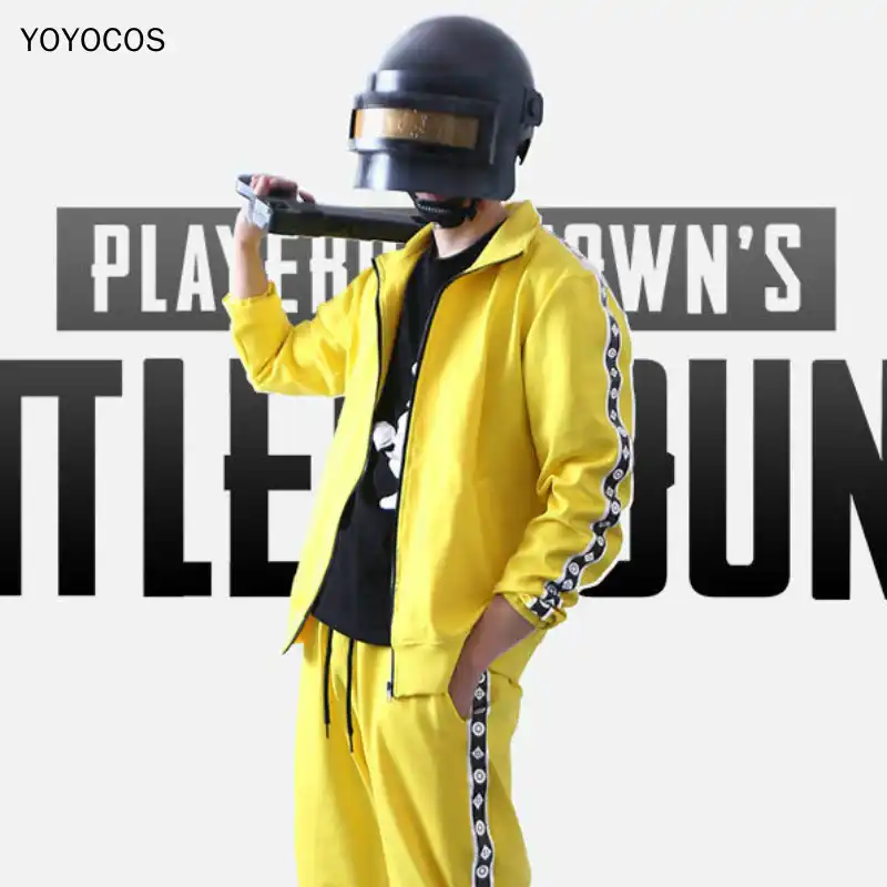 yellow tracksuit top