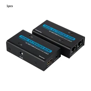 

Hdmi Two-Wire Network 50 Meters Ir Function Hdmi Extender Hd 1080P Adapter Hdmi Amplifier For Hdtv Dvd Tv Box T-503