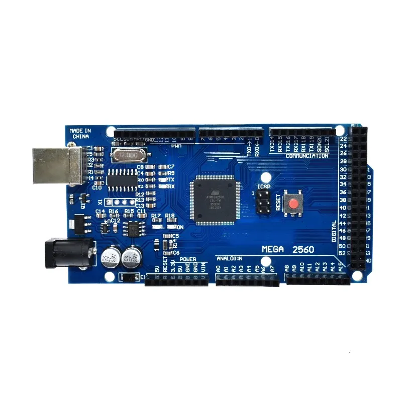 MEGA2560 MEGA 2560 R3 ATmega2560-16AU CH340G AVR USB плата развития MEGA2560 для arduino