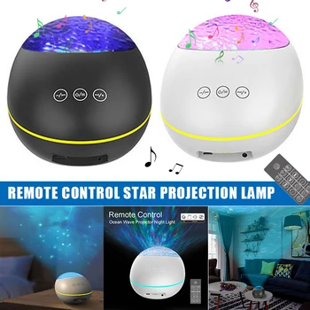 

Night Light Projector Lamps Remote Control Bluetooth Projection Light Lamp Perfect Gift for Baby and Kids Bedroom Decor UD88