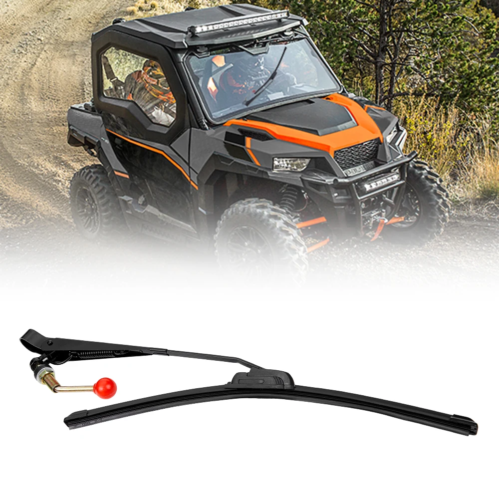 KEMiMOTO UTV Windshield Windscreen Wiper for Polaris RZR 570 800 900