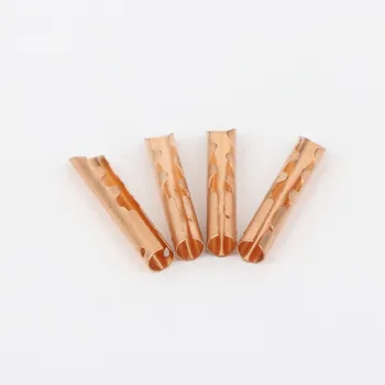 

12pcs Bronze copper BFA 4mm Z-Type Banana Plug Speaker Cable Connector BA1420