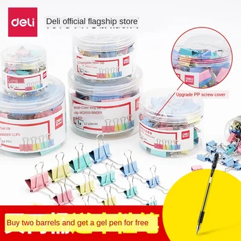 

Long Tail Clips Office Supplies Color Metal Folder Dovetail Information Clip Multi-Standard DIY Creative Paper Iron Clip