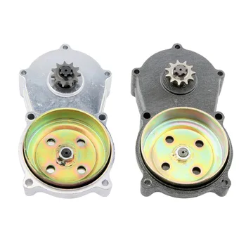 

New 11T Motorbike Double Chain Gear Box Assy For 43cc 47cc 49cc ATV Black