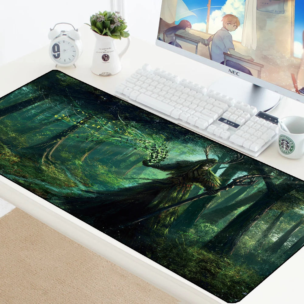  Custom Rubber Gaming MousePad World of Warcraft Desk Mouse pad For Laptop Mat Speed Keyboard Office