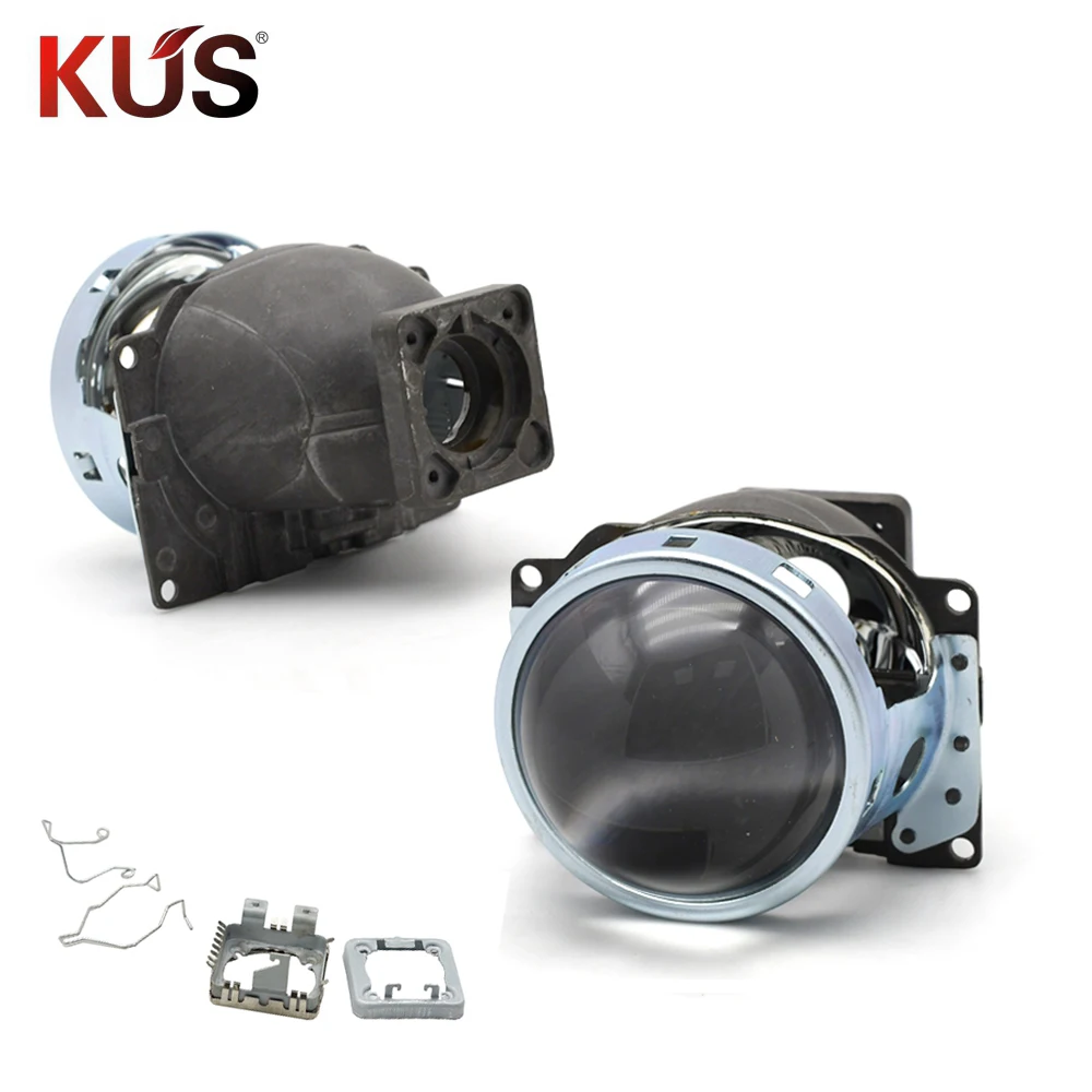 Car Headlight 3.0 inch D2S Q5 Bi Xenon Projector Lens Car Hid Headlight Modify Reflector Hi/Lo Beam for D1S D2S D3S D4S HID LED Lamp