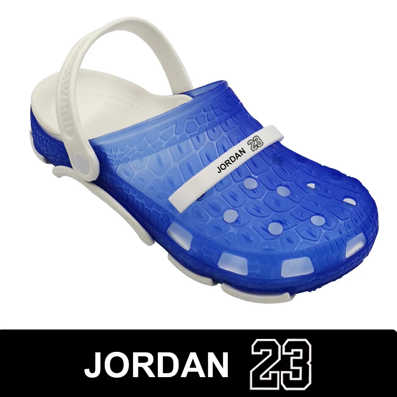 Jordan 23 Crocse sandalias Crocse Hole Shoes Adidase zuecos de goma para mujeres zapatos de jardín de Eva Crocse Adulto Cholas Hombre|Sandalias de mujer|