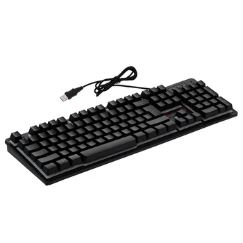 

Keyboard and Mouse Combo N-Key Rollover Wired Gaming Mouse Silent Keyboard RGB Mouse 104Keys Waterproof Design Breathing Lights