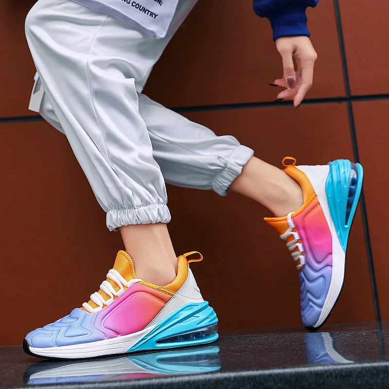 

Casual Sneakers Men Shoes Light Air Cushion Couple 2020 Summer Men Breathable Comfortable Running Shoes Men Zapatillas Hombre