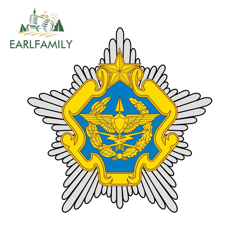 EARLFAMILY 13 см x Автомобильная наклейка для белорусских войск винил заднее ветровое